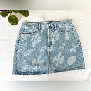Frame Denim | NWT "Le Mini" Denim Skirt